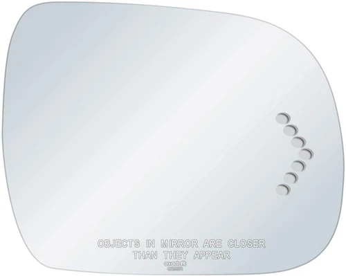 Passenger Side Mirror Glass Replacement w Signal For 2005-2007 Toyota Sienna RH