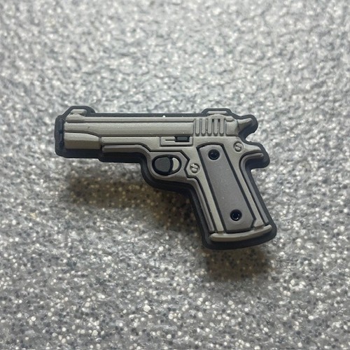 Gun & Bomb Croc Charms - Machine Gun, Grenade, Pistol Shoe Accessories - Picture 4 of 9