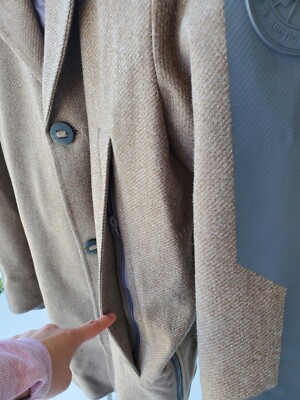 Canada Goose Viedma 4-In 1-Wool Coat Men's Medium !tear, see Canada Goose Viedma 4-In 1-Wool Coat Men's Medium !tear, see