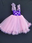 Costume Gallery Dance Dress Pink & Purple with Polka Dots - Girls Medium — photo 7