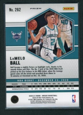 NBA 2020-21 PANINI IMMACULATE RC ラメロボール Amazon.com: 2020-21 Panini Mosaic #202 LaMelo Ball RC Rookie