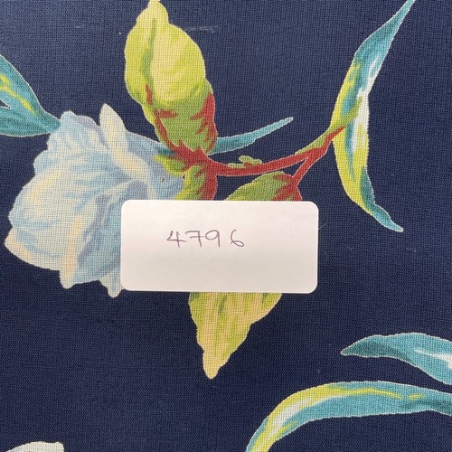 Laura Ashley Damen T-Shirt Kleid blau Blumen kurz Flügelärmel V-Ausschnitt Gr. 10 - Bild 10 von 10