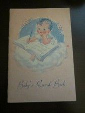 Baby's Record Book 1946 Unused