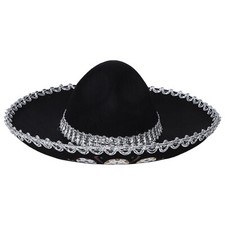 Adults Kids Cowboy Hats Retro Wide Brim Cap Fashion Corned Hat Mexican Western