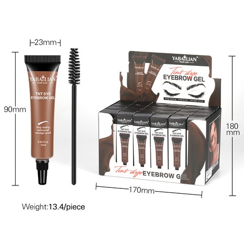 Eyebrow Tint dye gel Long Lasting Waterproof with Brush/Six Colours UK ~~ - Picture 7 of 16
