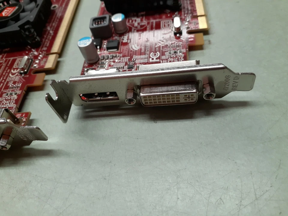 (2) Dell ATI Radeon HD4550 512MB DVI Graphics Video Card 0C7MG0 C7MG0 - Image 2 of 4
