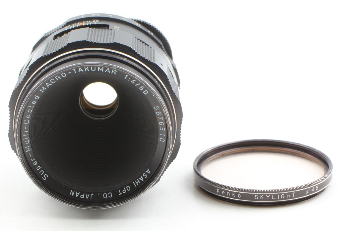 Exc+5] Pentax SMC Super Multi Coated Macro Takumar 50mm f/4 M42