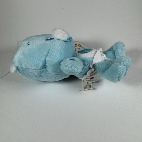Nanco Plush Care Bear Cubs Bedtime Cub Blue 7" Diaper Stuffed Animal With Tag - Picture 3 of 13