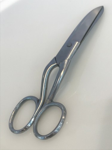 RH Professionelle 7" Formbauschere microverzahnt Blätter gebogen Griff gekröpft - Bild 3 von 5