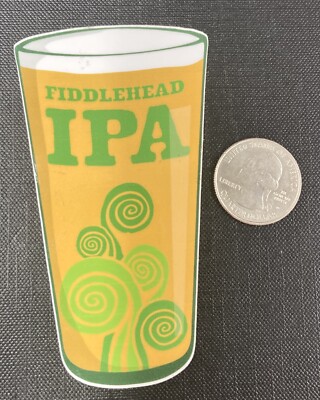 Fiddlehead Brewing Co. IPA STICKER - Vermont - Fiddle Player - Violin ...