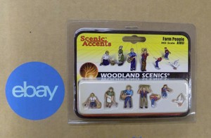 Woodland-Scenic-Figurines-Animals-Vehicles-Select-One-NIP