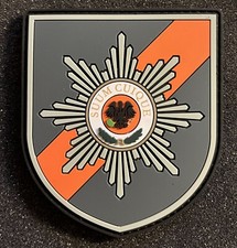 RUBBER Patch Military Police Feldjäger farbig MP GERMAN 85mmx75mm
