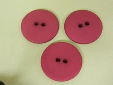 25 NEW 1 INCH DULL FINISH  BERRY  BUTTONS # 261CD36 -28