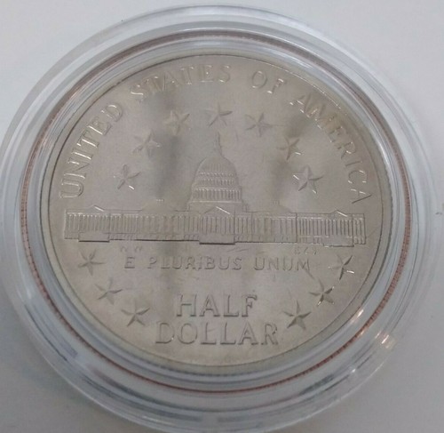 1989 US Mint Congressional 2 Coin Bicentennial Proof Set ~ $1 & 50 Cent COA MG - Picture 6 of 7