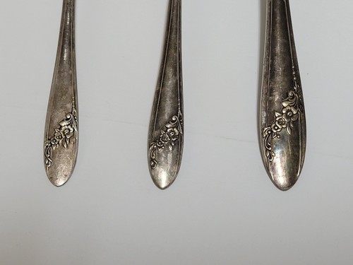 Oneida Tudor Community Plate Queen Bess II Sugar & Condiment Spoon Serving Fork - Picture 2 of 6