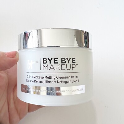 it Cosmetics Bye Bye Makeup 3-in-1 Makeup Melting Cleansing Balm 2.82oz  New