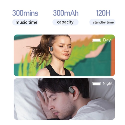 Bluetooth Wireless Headsets Air Conduction Headphones Outdoor Sport Earbuds - Zdjęcie 5 z 10