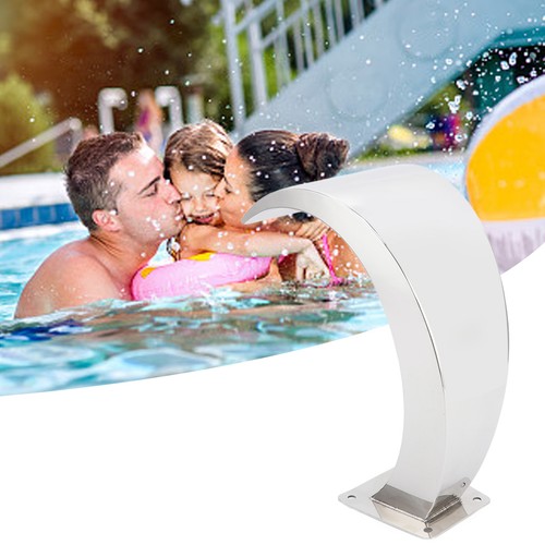 FA Pool Wasserfall Wasserhahn 304 Edelstahl Bogen Design G1 Innengewinde Schwimm - Bild 5 von 22