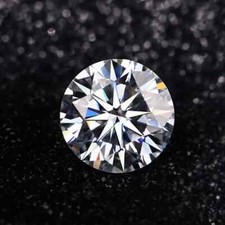 3 CT Natural White Diamond Round Cut VVS1 D Grade IDGL Certified 1 FREE Gift X 1