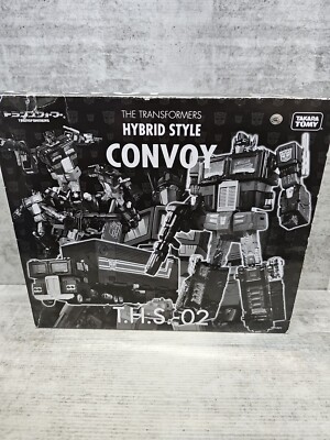 Takara Transformers Hybrid Style Convoy THS-02 Optimus Prime Limited Black