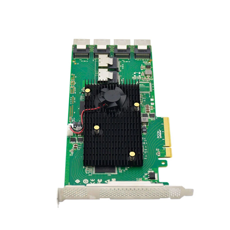 LRSA9624-24I 6Gb PCIe x8 to 24-port SAS/SATA expansion card HBA card 9201-16I - Image 2 of 4