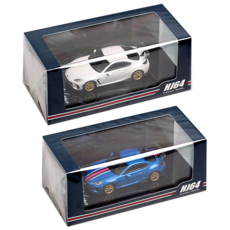 HJ64 【人気商品】 3台セット 1/64スケール HJ64 1/64 Subaru BRZ STI Performance Impreza WRC WRX EJ20 Car