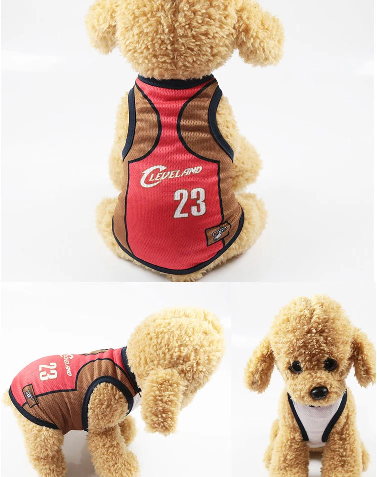 PEQUEÑO CHALECO GRANDE PERRO ROPA PARA MASCOTAS COPA DEL MUNDO FÚTBOL ROPA CACHORRO PELUCHE Foto 3 de 4