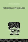 Abnormal Psychology by Isador H. Coriat (Paperback, 2014)