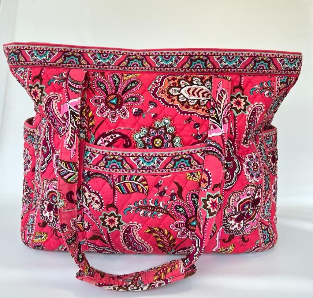 VERA BRADLEY Extra Large Duffle Bag/Tote Retired Call… Gem