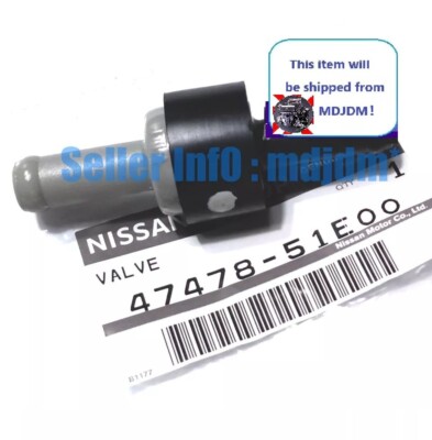 Made in Japan by NISSAN 47478-51E00 Vacuum Valve Brake
