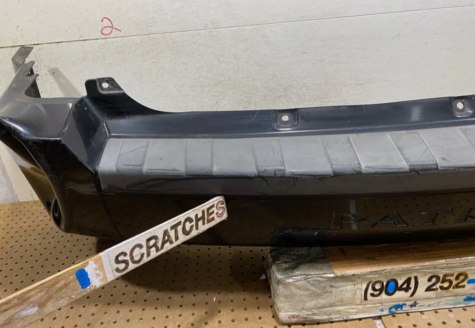 Parachoques trasero Jeep Patriot 2007 2008 2009 2010 Foto 4 de 4