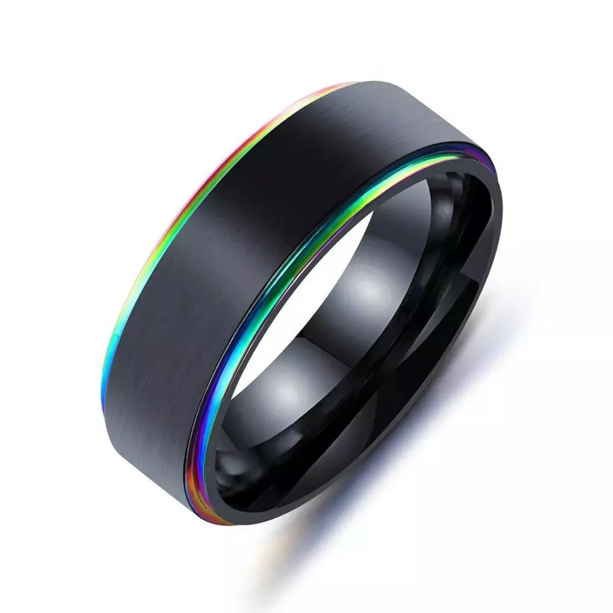 Mens 2024 rainbow ring