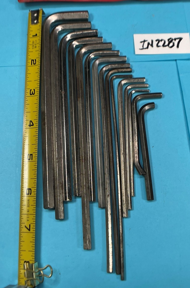 Hex Key Set ALLEN WRENCHES 15 pc IN2287 | eBay