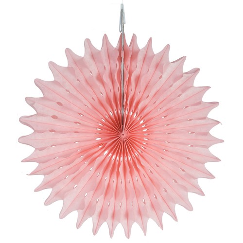 Confezione da 3 medaglioni ventaglio rosette carta fazzoletto 10", 14" e 16" festa matrimonio - Foto 23 di 55