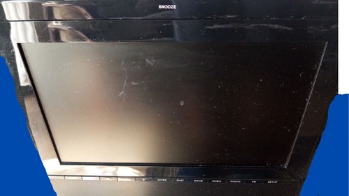 Retro Snooze TV 10 Zoll Display Digitaler Bilderrahmen DPF 1005