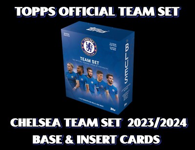 Topps Chelsea FC Official Team Set 23/24 Karten: Komplett Ihre Sammlung!