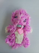 Moose SCRUFF-a-LUVS Dog Plush Pink COLLAR Locket 25cm apprx Stuffed Animal Furry