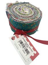 Busy Lady Quilt Shop Scrappy Brights Jelly Roll NEW