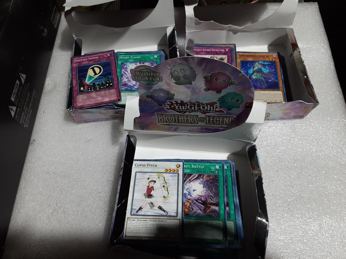 yugioh booster box brothers of legend YU-GI-OH! TCG BROTHERS OF LEGEND BLISTER BOOSTER PACK (STORE PICK UP O –  Cards and Comics Central