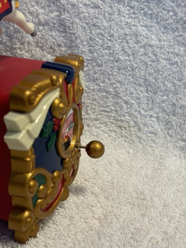 Mr. Christmas Holiday Wind-up Musical Carousel Horse Ornament w/ Box 1995 Works - Picture 6 of 13
