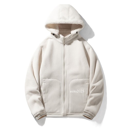 Mens Polar Fleece Hoodie Workout Top Outdoor Casual Hooded Coat Sport Sweatshirt - Picture 9 of 29