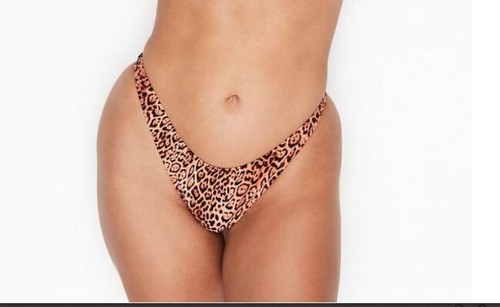 Victoria's Secret Swim Leopard Animal Escondido Brazilian Swim Bottom Size L NWT - Picture 14 of 16