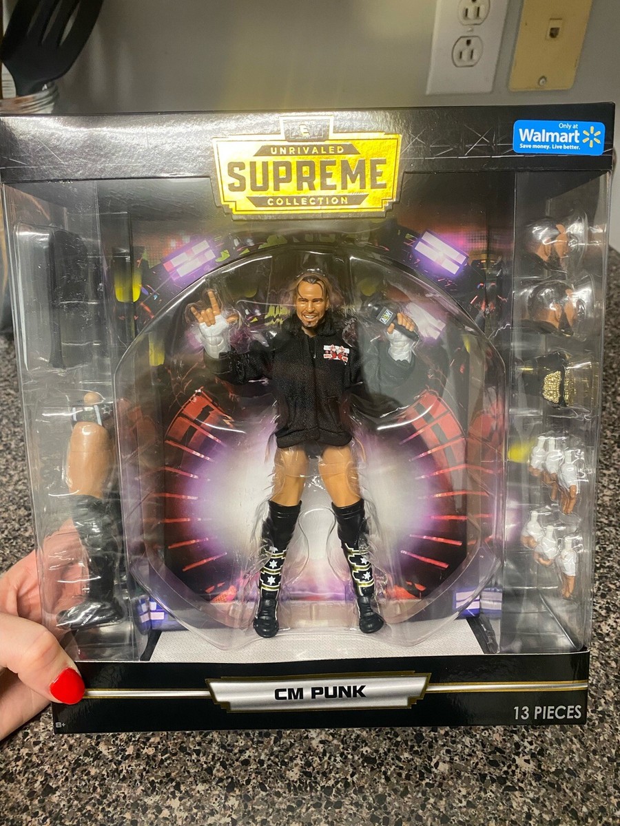 AEW Unrivaled Supreme CM Punk Walmart Exclusive 6” Figure | eBay