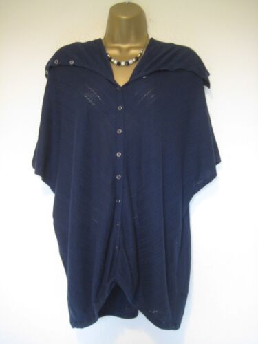 Ted Baker navy oversized jumper/top size 8 (1) - Picture 1 of 5