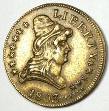 1803 Birmingham Britain Kettle & Sons Gaming Counter Token - AU Details - Rare!