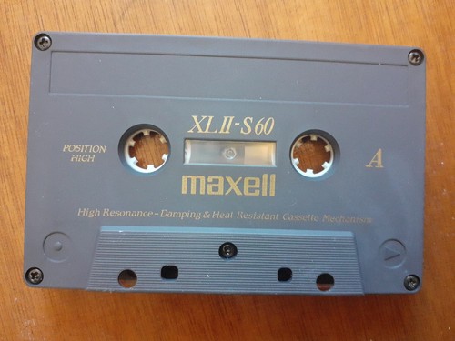 MAXELL XL II-S 60 High Resonance CrO2 Type II Cassette audio vierge Tape EX + - Photo 4/8