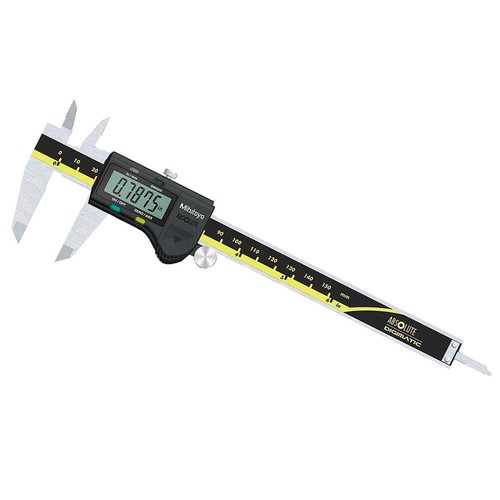 Mitutoyo 500-172-30 AOS Absolute Digimatic Caliper, Precision Measuring Tool, 8" - Picture 2 of 2
