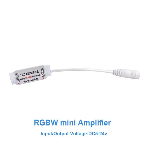 RGB/RGBW LED Signal Amplifier Repeater Controller for 5050 3528 LED Strip Lights - Picture 9 of 13