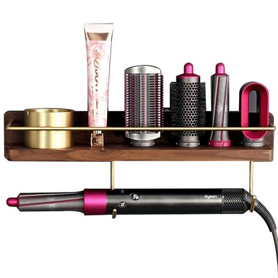 Affogato Wall Mounted Holder for Dyson Airwrap Styler Hair Curling Wand Brush...