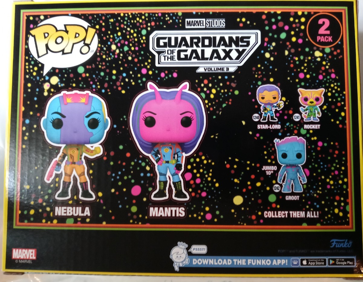 New Funko Pop Guardians of The Galaxy Vol 3 Nebula & Mantis